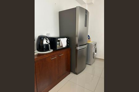Cozinha de apartamento para alugar com 2 quartos, 43m² em Caguassu, Sorocaba