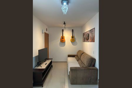 Sala de apartamento para alugar com 2 quartos, 43m² em Caguassu, Sorocaba