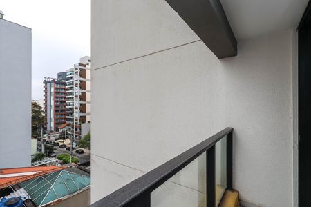 Studio para alugar com 23m², 1 quarto e sem vagaVaranda