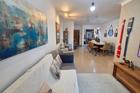 Sala de apartamento para alugar com 3 quartos, 123m² em Aviação, Praia Grande