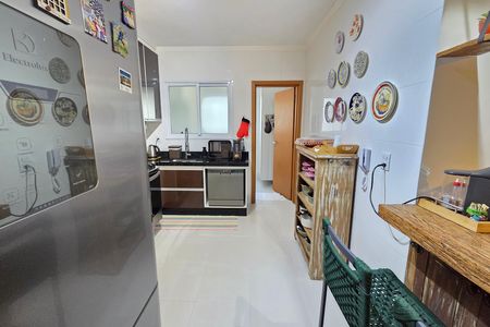 Cozinha de apartamento para alugar com 3 quartos, 123m² em Aviação, Praia Grande