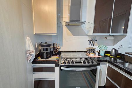 Cozinha de apartamento para alugar com 3 quartos, 123m² em Aviação, Praia Grande