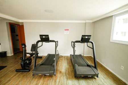 Apartamento para alugar com 123m², 3 quartos e 2 vagas Apartamento para alugar com 123m², 3 quartos e 2 vagasÁrea comum - Academia