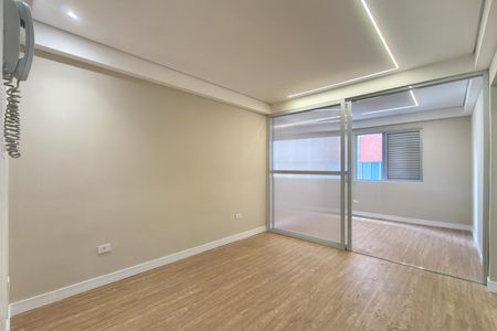 Sala de apartamento para alugar com 1 quarto, 35m² em Vila Tupi, Praia Grande