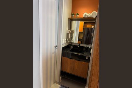 Banheiro de apartamento para alugar com 1 quarto, 25m² em Vila Mariana, São Paulo