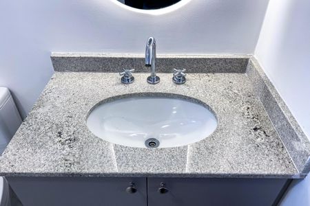 Apartamento para alugar com 125m², 3 quartos e 2 vagasBanheiro da Suíte 1