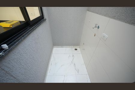 Área de Serviço de casa à venda com 2 quartos, 110m² em Parque das Nações, Santo André