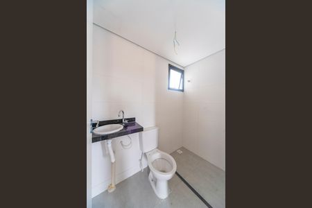 Banheiro de apartamento à venda com 2 quartos, 42m² em Vila Progresso, Santo André