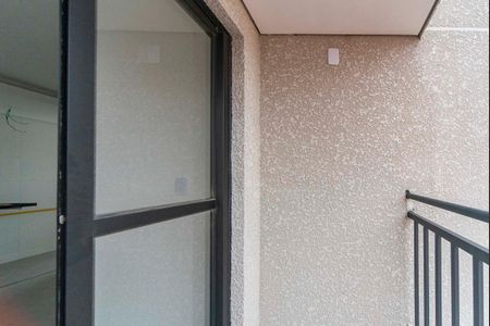 Varanda da Sala de apartamento à venda com 2 quartos, 42m² em Vila Progresso, Santo André