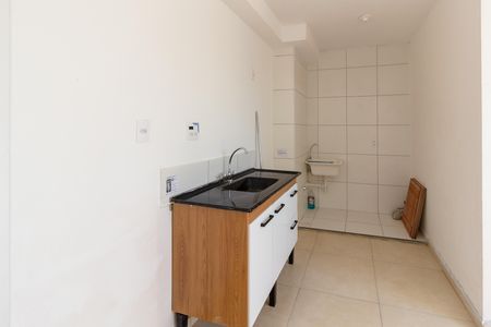 Apartamento para alugar com 40m², 2 quartos e sem vagaCozinha e Área de Serviço
