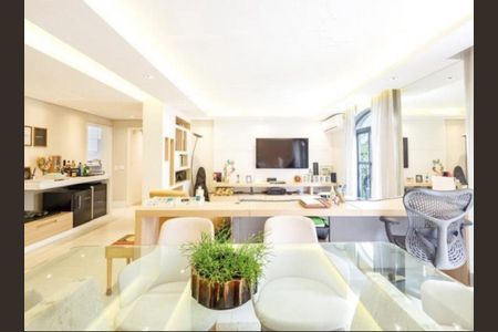 Sala de apartamento à venda com 3 quartos, 126m² em Itaim Bibi, São Paulo
