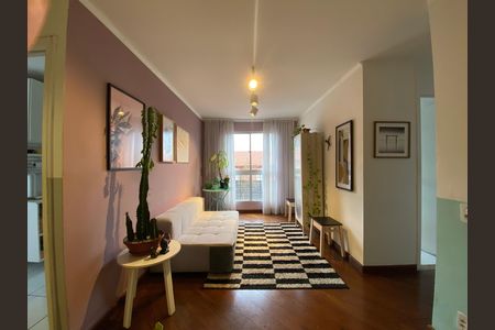 Sala de apartamento à venda com 2 quartos, 56m² em Parque Ipe, São Paulo