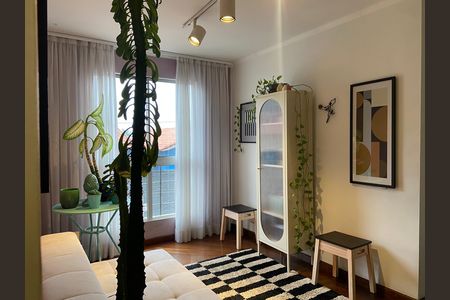 Sala de apartamento à venda com 2 quartos, 56m² em Parque Ipe, São Paulo