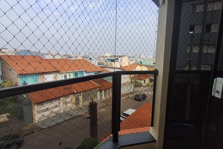 Vista da Sala de apartamento para alugar com 3 quartos, 89m² em Vila Camilópolis, Santo André