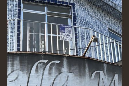 Apartamento para alugar com 48m², 1 quarto e sem vagaFachada + placa