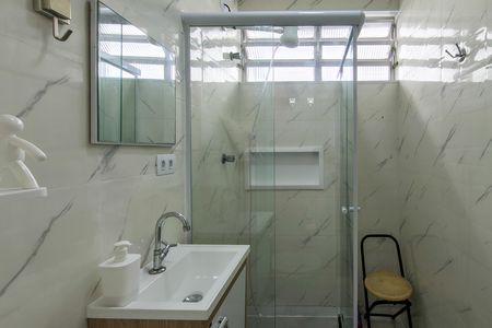 Studio para alugar com 25m², 0 quarto e sem vaga Studio para alugar com 25m², 0 quarto e sem vagaBanheiro