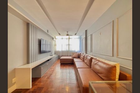 Sala de apartamento para alugar com 3 quartos, 150m² em Copacabana, Rio de Janeiro