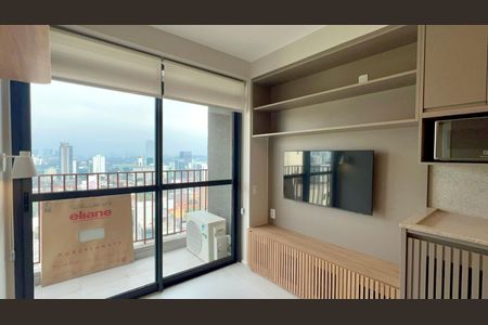 Studio para alugar com 28m², 1 quarto e sem vaga Studio para alugar com 28m², 1 quarto e sem vagaSala