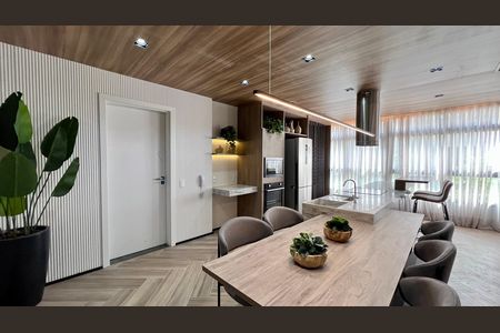 Studio para alugar com 28m², 1 quarto e sem vaga Studio para alugar com 28m², 1 quarto e sem vagaSalão de Festas
