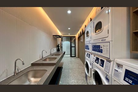 Studio para alugar com 28m², 1 quarto e sem vaga Studio para alugar com 28m², 1 quarto e sem vagaLavanderia