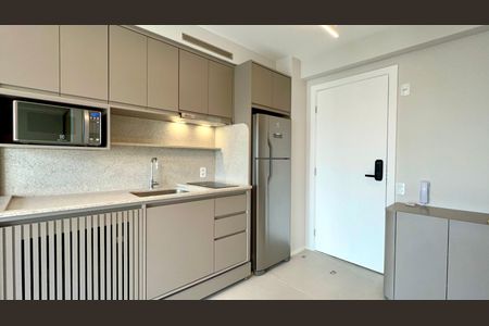 Studio para alugar com 28m², 1 quarto e sem vaga Studio para alugar com 28m², 1 quarto e sem vagaCozinha