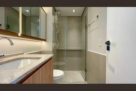 Studio para alugar com 28m², 1 quarto e sem vaga Studio para alugar com 28m², 1 quarto e sem vagaBanheiro