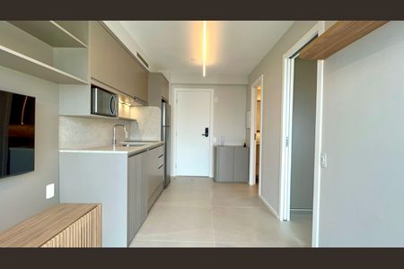 Studio para alugar com 28m², 1 quarto e sem vaga Studio para alugar com 28m², 1 quarto e sem vagaSala