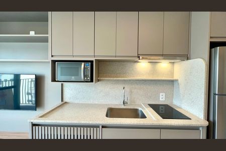 Studio para alugar com 28m², 1 quarto e sem vaga Studio para alugar com 28m², 1 quarto e sem vagaCozinha