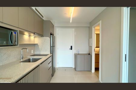 Studio para alugar com 28m², 1 quarto e sem vaga Studio para alugar com 28m², 1 quarto e sem vagaCozinha