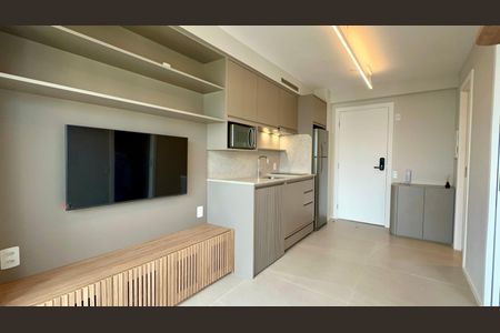 Studio para alugar com 28m², 1 quarto e sem vaga Studio para alugar com 28m², 1 quarto e sem vagaSala