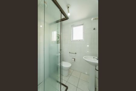 Banheiro de kitnet/studio para alugar com 1 quarto, 29m² em Vila Clementino, São Paulo