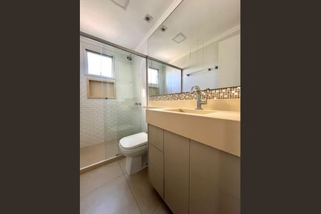 Banheiro da Suíte de apartamento à venda com 2 quartos, 60m² em Jardim Boa Esperança, Campinas