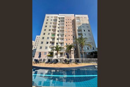 Fachada do bloco de apartamento à venda com 2 quartos, 60m² em Jardim Boa Esperança, Campinas