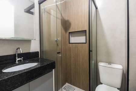 Banheiro  de apartamento para alugar com 1 quarto, 36m² em Tatuapé, São Paulo