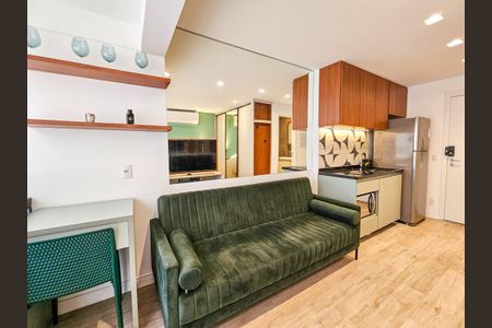 Studio de kitnet/studio para alugar com 1 quarto, 33m² em Jardim das Acacias, São Paulo