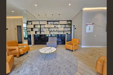 Área comum de kitnet/studio para alugar com 1 quarto, 33m² em Jardim das Acacias, São Paulo