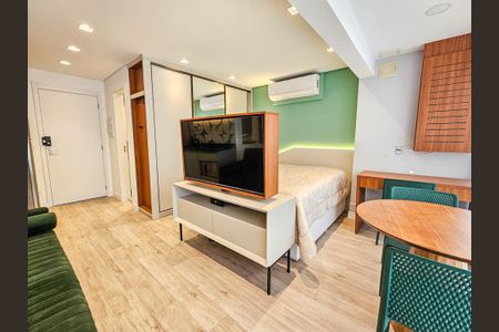 Studio de kitnet/studio para alugar com 1 quarto, 33m² em Jardim das Acacias, São Paulo