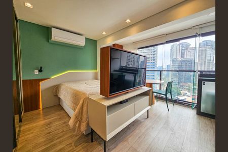 Studio de kitnet/studio para alugar com 1 quarto, 33m² em Jardim das Acacias, São Paulo