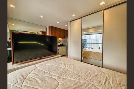 Studio de kitnet/studio para alugar com 1 quarto, 33m² em Jardim das Acacias, São Paulo