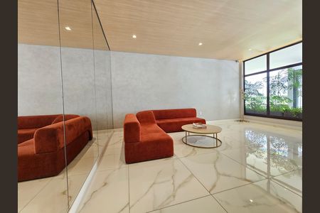 Área comum de kitnet/studio para alugar com 1 quarto, 33m² em Jardim das Acacias, São Paulo
