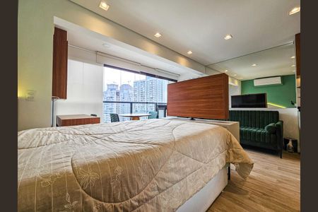 Studio de kitnet/studio para alugar com 1 quarto, 33m² em Jardim das Acacias, São Paulo
