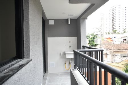 Sacada de apartamento à venda com 1 quarto, 29m² em Chácara Inglesa, São Paulo