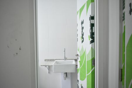 Apartamento à venda com 29m², 1 quarto e sem vagaBanheiro do Quarto 