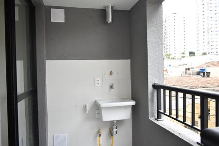 Sacada de apartamento à venda com 1 quarto, 29m² em Chácara Inglesa, São Paulo