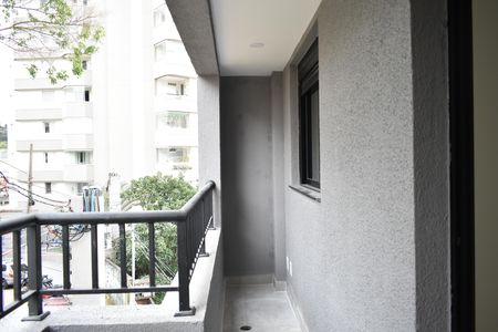 Sacada de apartamento à venda com 1 quarto, 29m² em Chácara Inglesa, São Paulo