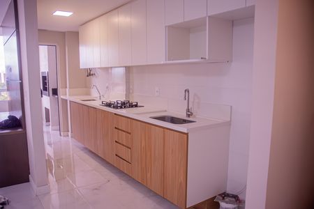 Cozinha de apartamento para alugar com 2 quartos, 67m² em Dom Feliciano, Gravataí