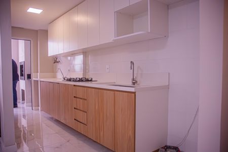 Cozinha - Armários de apartamento para alugar com 2 quartos, 67m² em Dom Feliciano, Gravataí