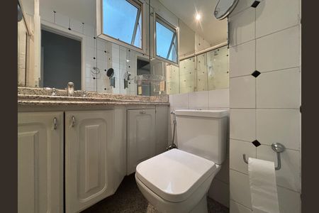 Apartamento para alugar com 95m², 2 quartos e 3 vagasSuíte - banheiro