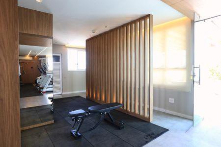 Apartamento para alugar com 41m², 1 quarto e 1 vaga Apartamento para alugar com 41m², 1 quarto e 1 vagaÁrea comum - Academia