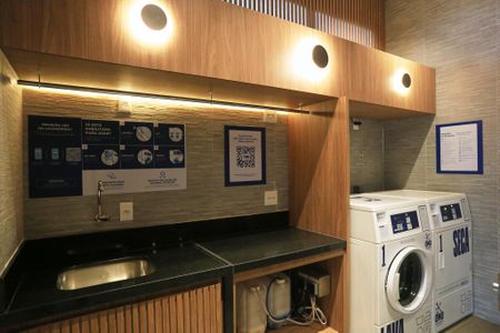 Apartamento para alugar com 41m², 1 quarto e 1 vaga Apartamento para alugar com 41m², 1 quarto e 1 vagaLavanderia